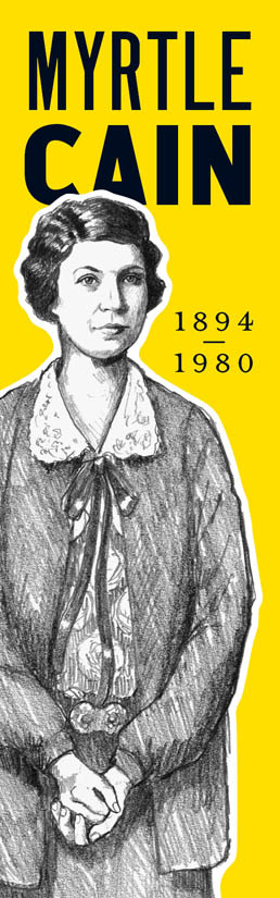Myrtle Cain.