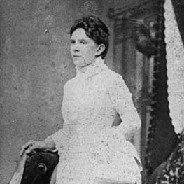 Portrait of Frances Kelley standing