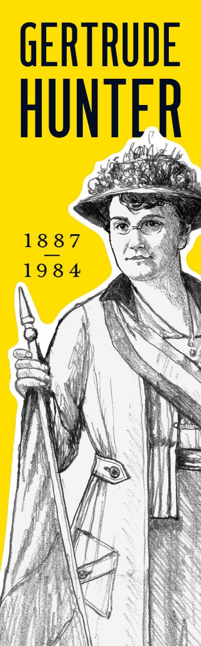 Gertrude Hunter 1887 -1984.