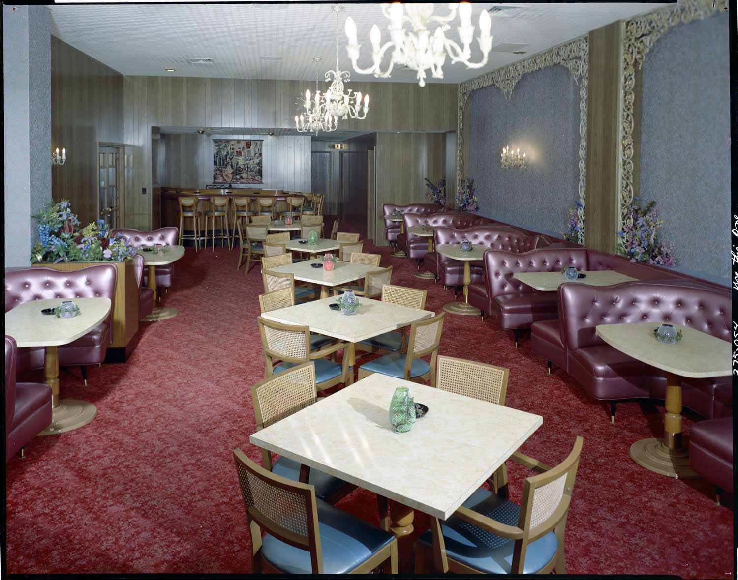 Interior of Cafe Di Napoli Hennepin Avenue, Minneapolis 1963