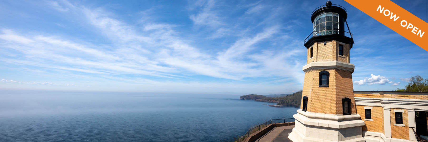 Split Rock Lighthouse, Now Open.