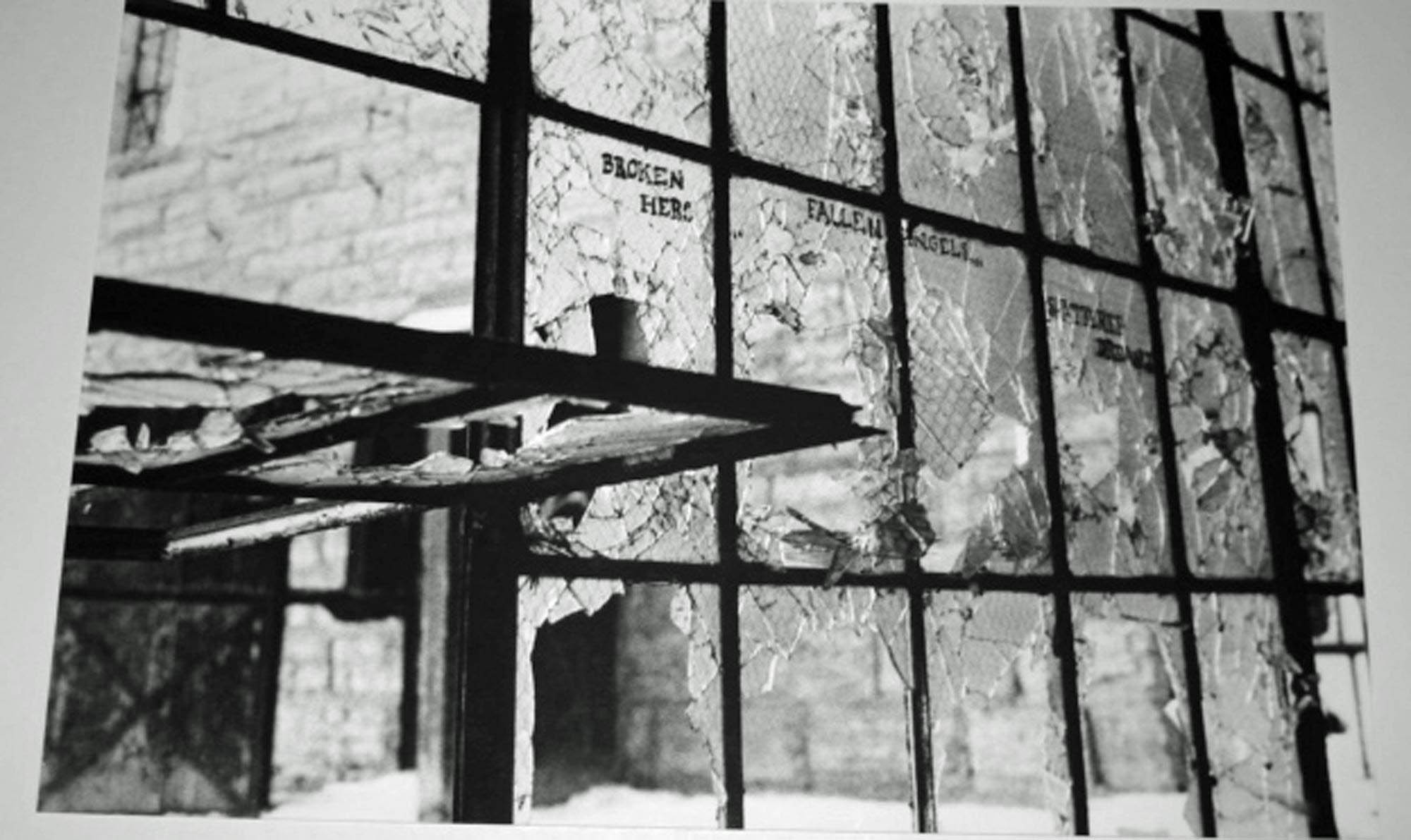 Homeless in the mill exhibit.