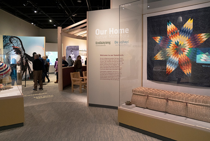 Our Home: Native Minnesota exhibit
