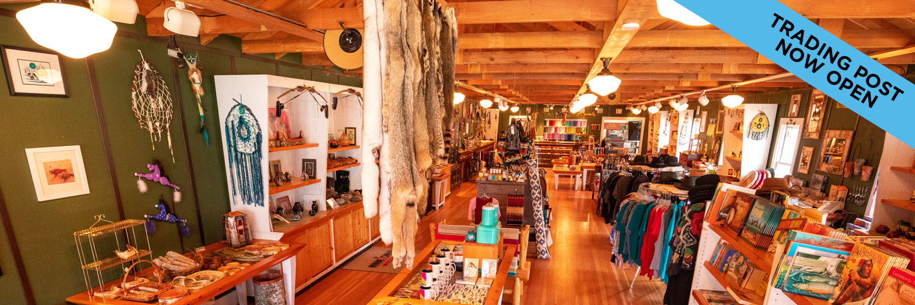 Trading post now open.