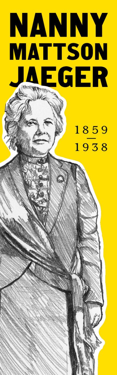 Nanny Mattson Jaeger 1859-1938.