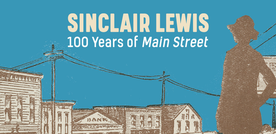 Sinclair Lewis exhibit.
