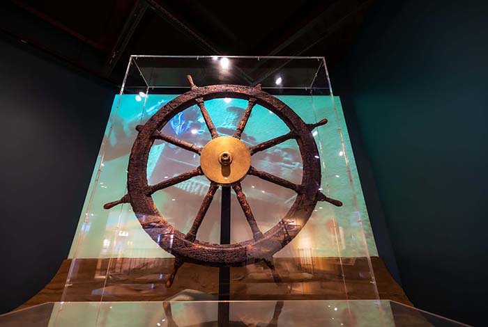Madeira Ship Wheel.