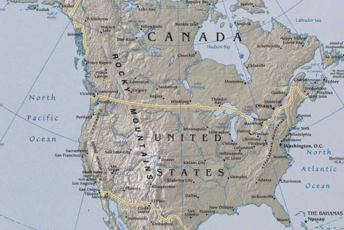 America Map 2007