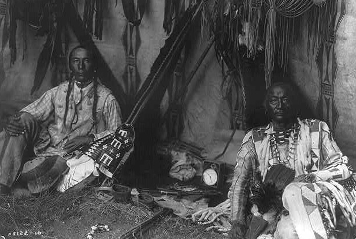 Native Americans in Pierge Lodge