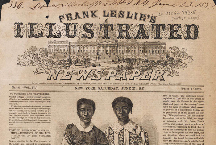 Slavery dred scott family