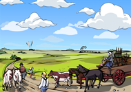 Image from farming cartoon