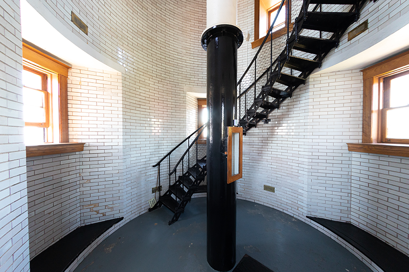 Split Rock Lighthouse interior