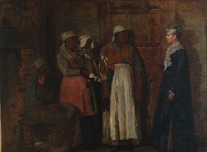 A Visit from the Old Mistress, 1876.