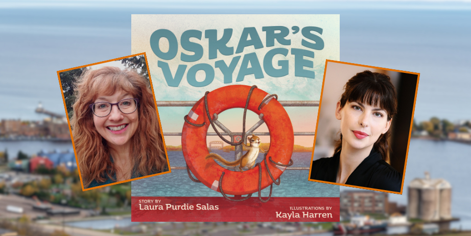 Oskar's Voyage Cover Art with Laura Purdie Salas and Kayla Herren