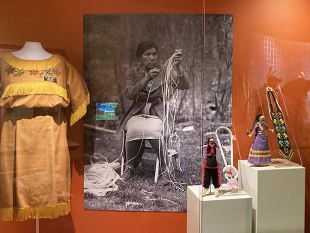 Mille Lacs Museum Display