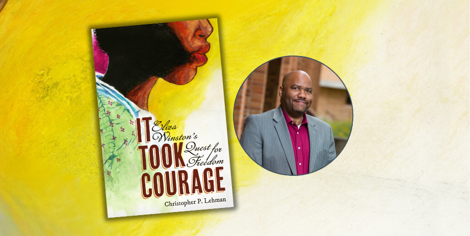 It Took Courage book cover and author headshot