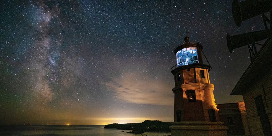 Dark Sky Night at Split Rock Lighthouse