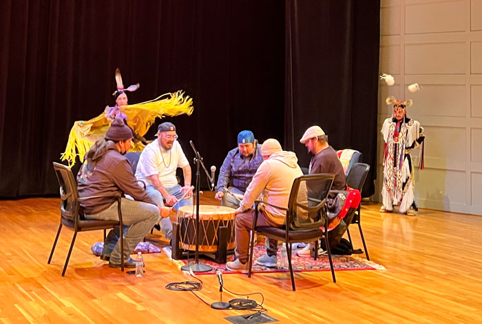 Reconnecting our roots drum and dance.