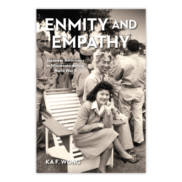 book cover with black and white photo and title