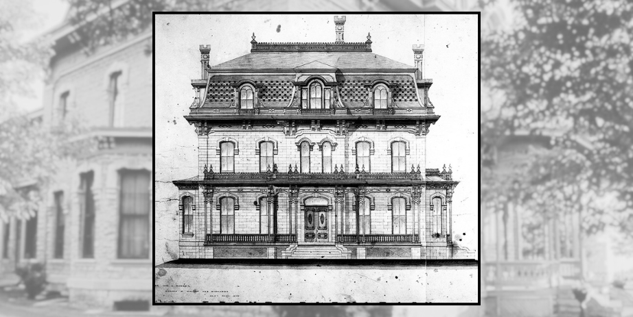 Architect's rendering of Ramsey House