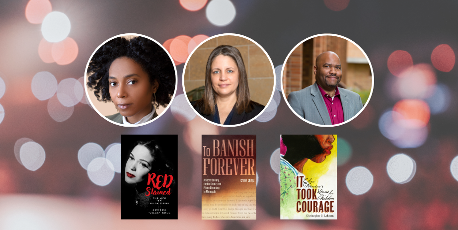 MNHS Press authors and book covers