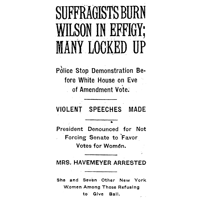 Colvin NYT clipping, 1919.