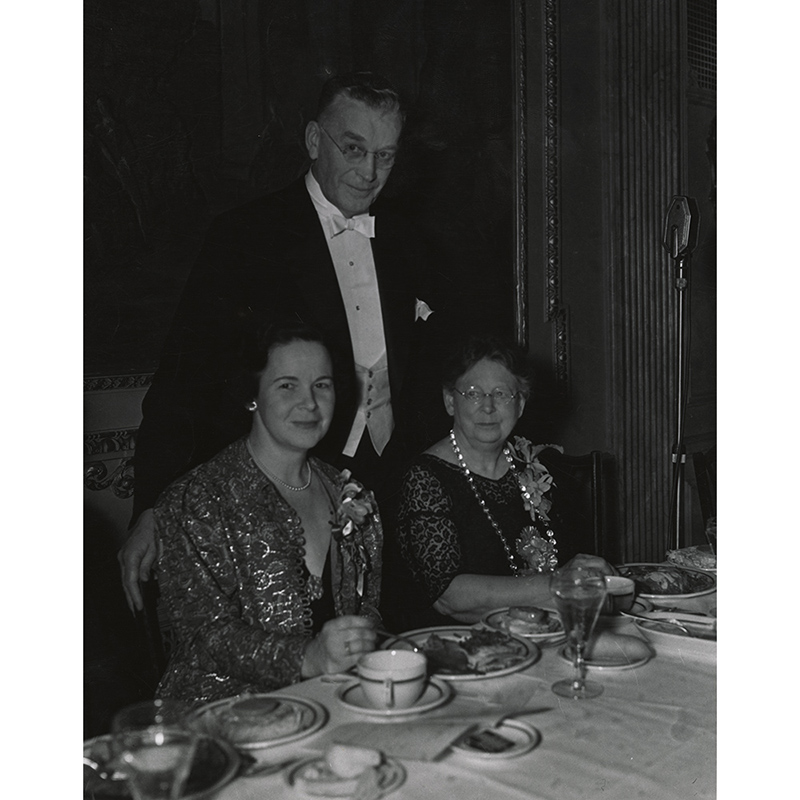 Dinner honoring Gratia Countryman, 1936.