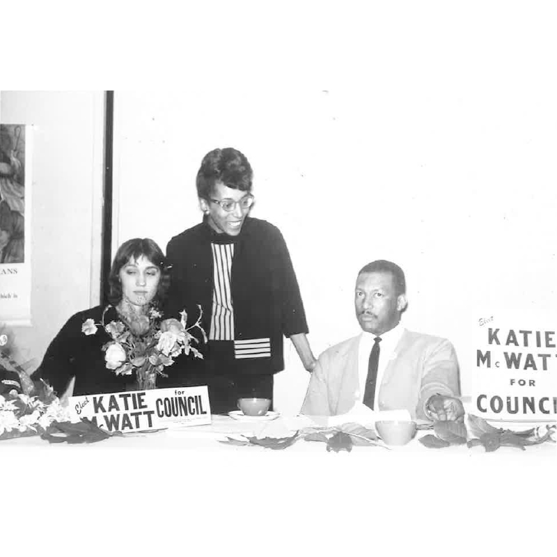 Katie for Council, 1964.