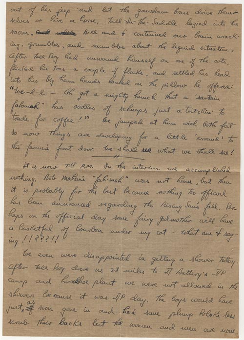 Letter from John S. Sonnen