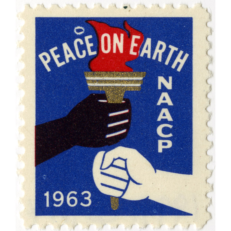 NAACP stamp, 1963.