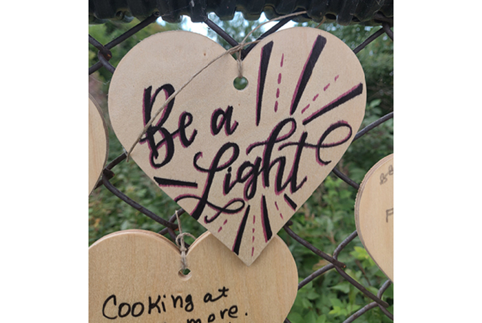 Be a light.