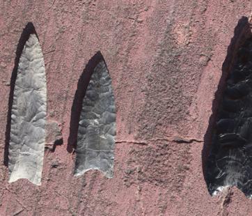 Flintknapping.