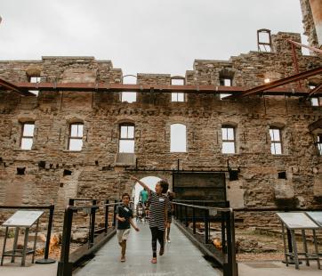 Mill City Museum Courtyard.