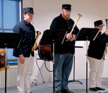 Military music performance