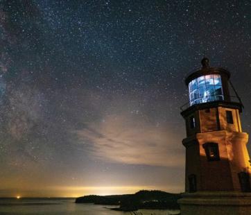 Dark Sky Night at Split Rock Lighthouse