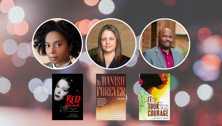MNHS Press authors and book covers