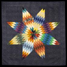 “Star Knowledge” star quilt made by Gwen Westerman