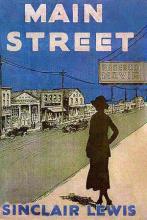 Image of book jacket for Main Street 1920