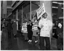 NAACP picketing 1960