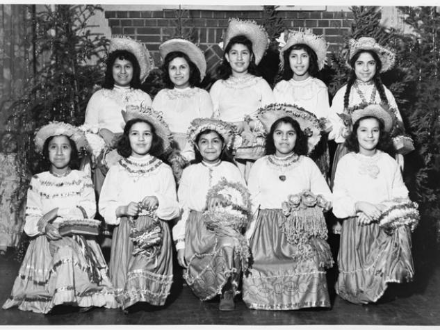 Young Mexican American women.