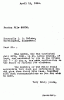  Max Mason. Application No. 6205.  Letter from the State Board of Pardons to L. S. Nelson, April 12, 1924.--Correspondence (gif)